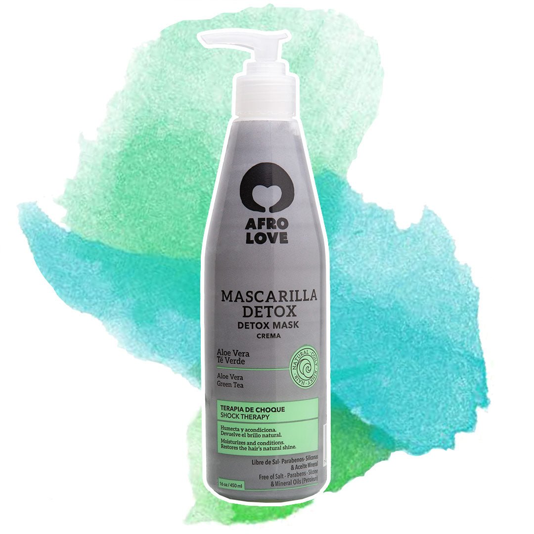 Detox Mask with Aloe Vera & Green Tea Afro Love Detox Maske mit Aloe Vera & Grüntee ist ein Maske für die Lockenpflege bei lockenkopf.com