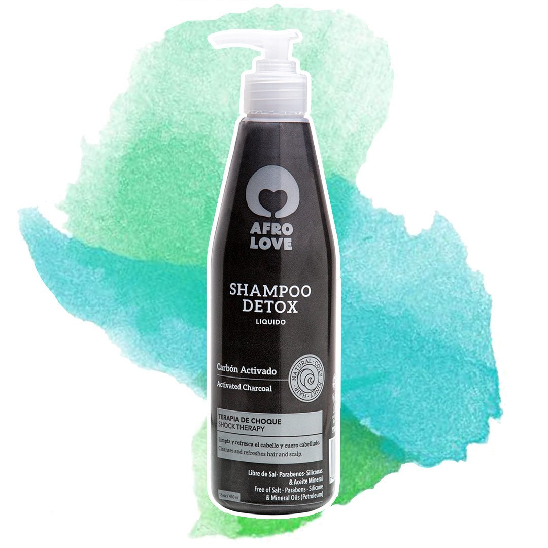 Detox shampoo with activated charcoal Afro Love Detox Shampoo mit Aktivkohle ist ein Shampoo für die Lockenpflege bei lockenkopf.com