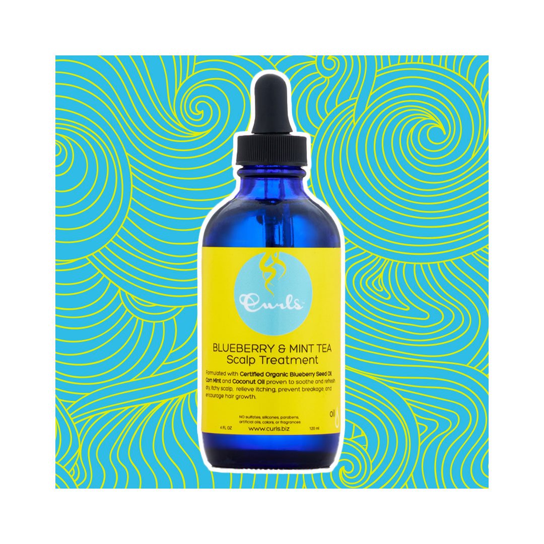 Blueberry & Mint Tea Scalp Treatment Curls Blueberry & Mint Tea Scalp Treatment ist ein Locken Öl für die Lockenpflege bei lockenkopf.com