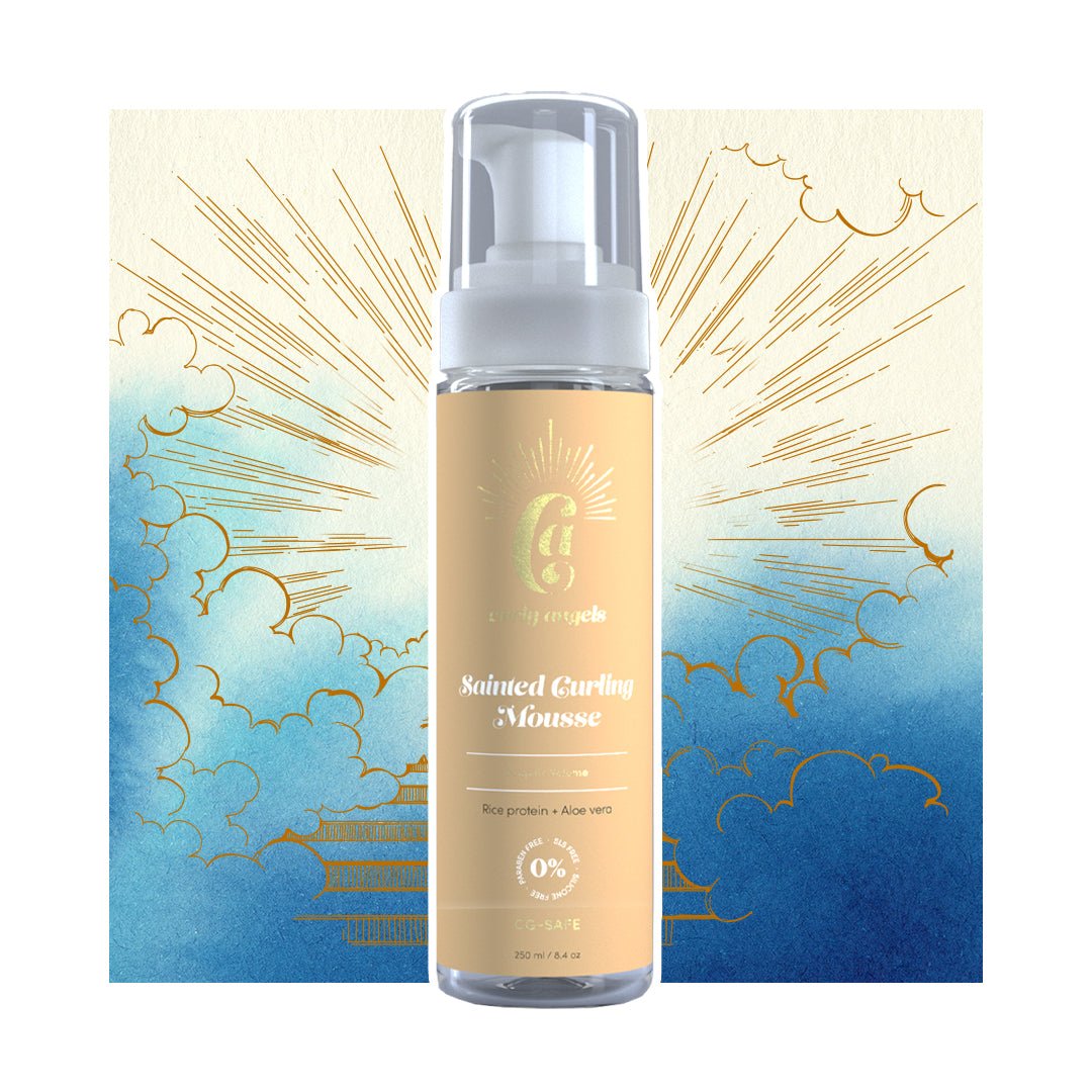 Sainted Curling Mousse Curly Angels Sainted Curling Mousse ist ein Styling | Gel | Mousse für die Lockenpflege bei lockenkopf.com