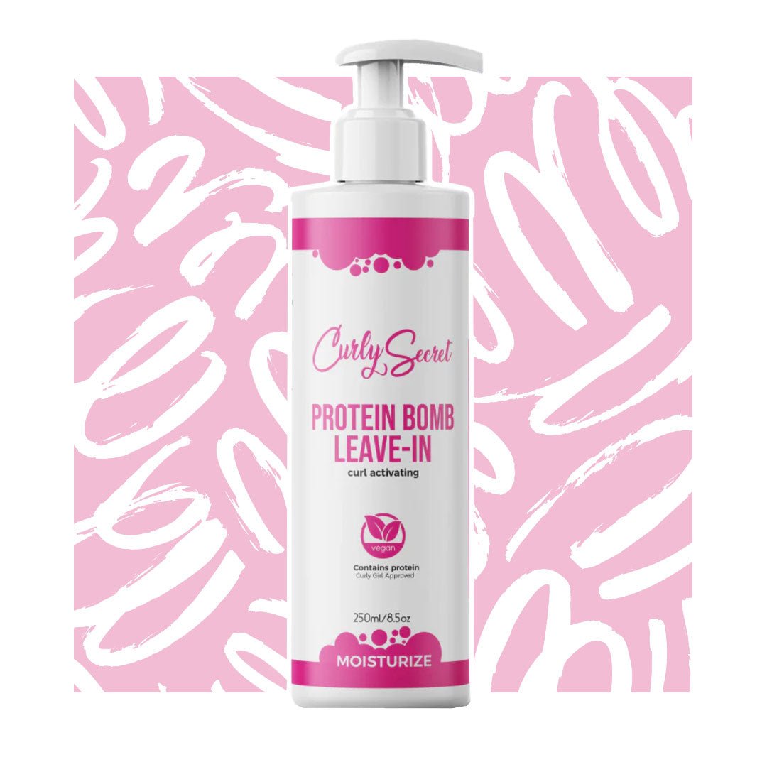 Bomba proteica Leave-in Curly Secret Protein Bomb Leave - in ist ein Leave - In für die Lockenpflege bei lockenkopf.com