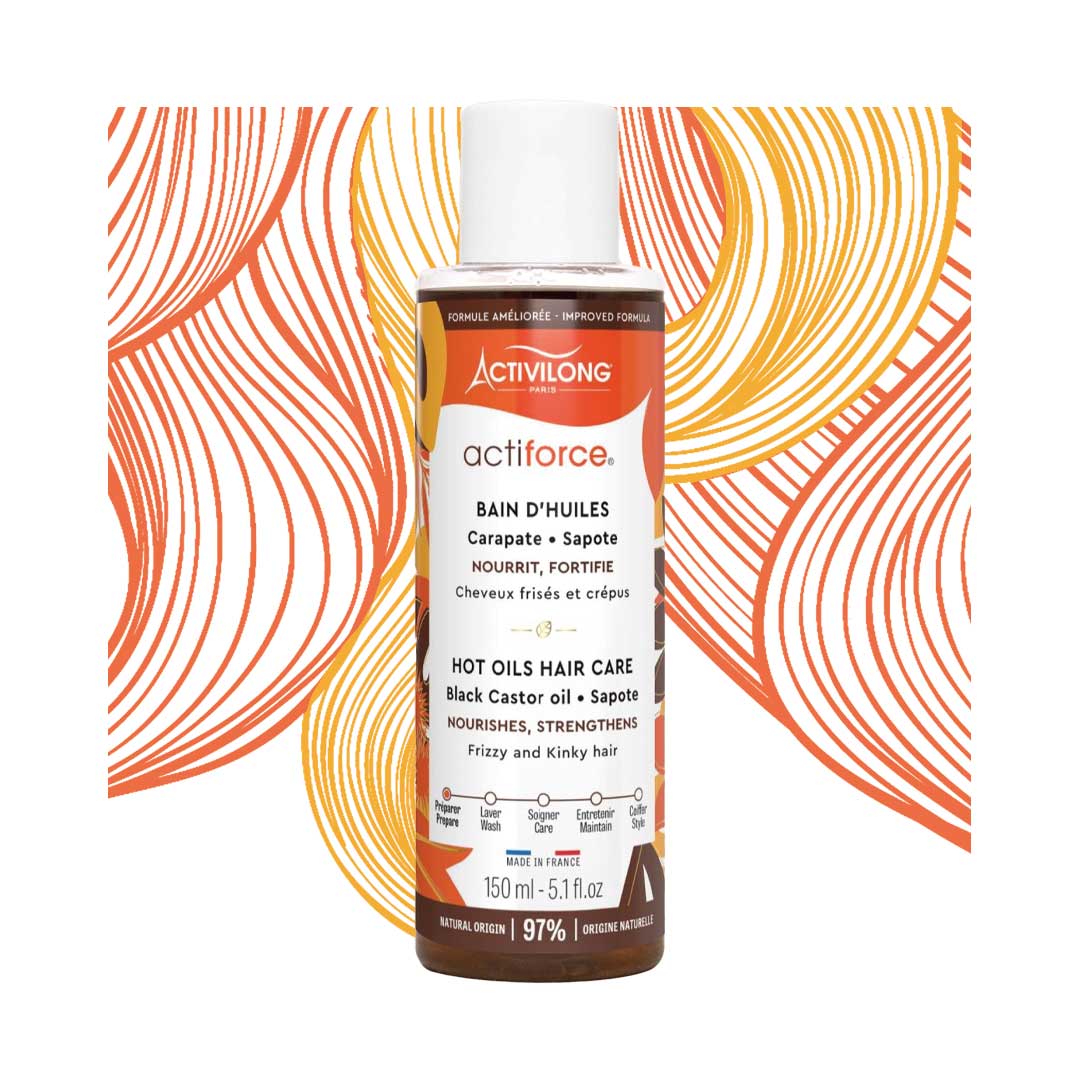 Soins capillaires à l'huile chaude Actiforce Activilong Hot Oil Hair Care Actiforce ist ein Maske für die Lockenpflege bei lockenkopf.com