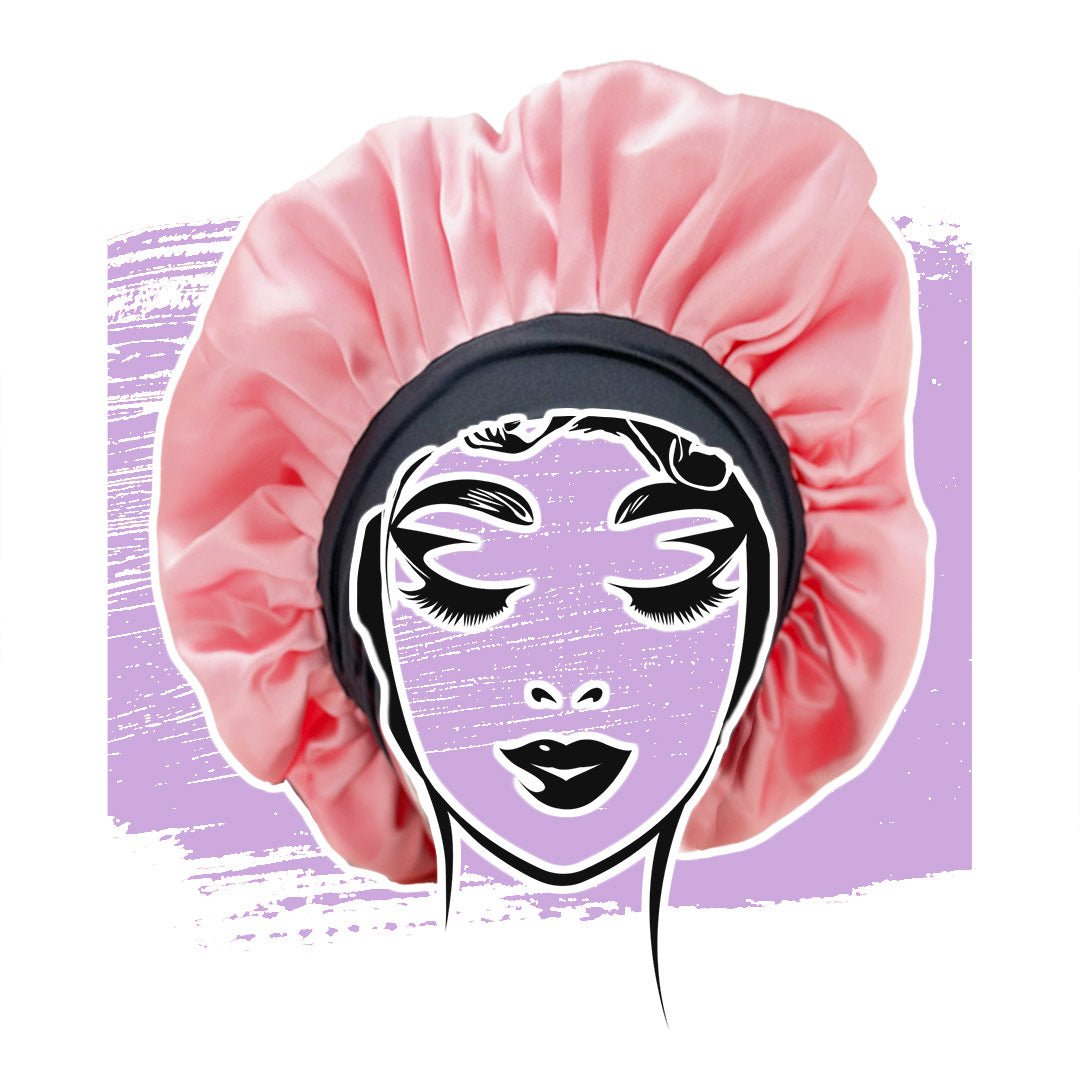 Schlafmütze mit Schleife Bouclès bandeau Schlafmütze mit Schleife ist ein Accessoire für die Lockenpflege bei lockenkopf.com