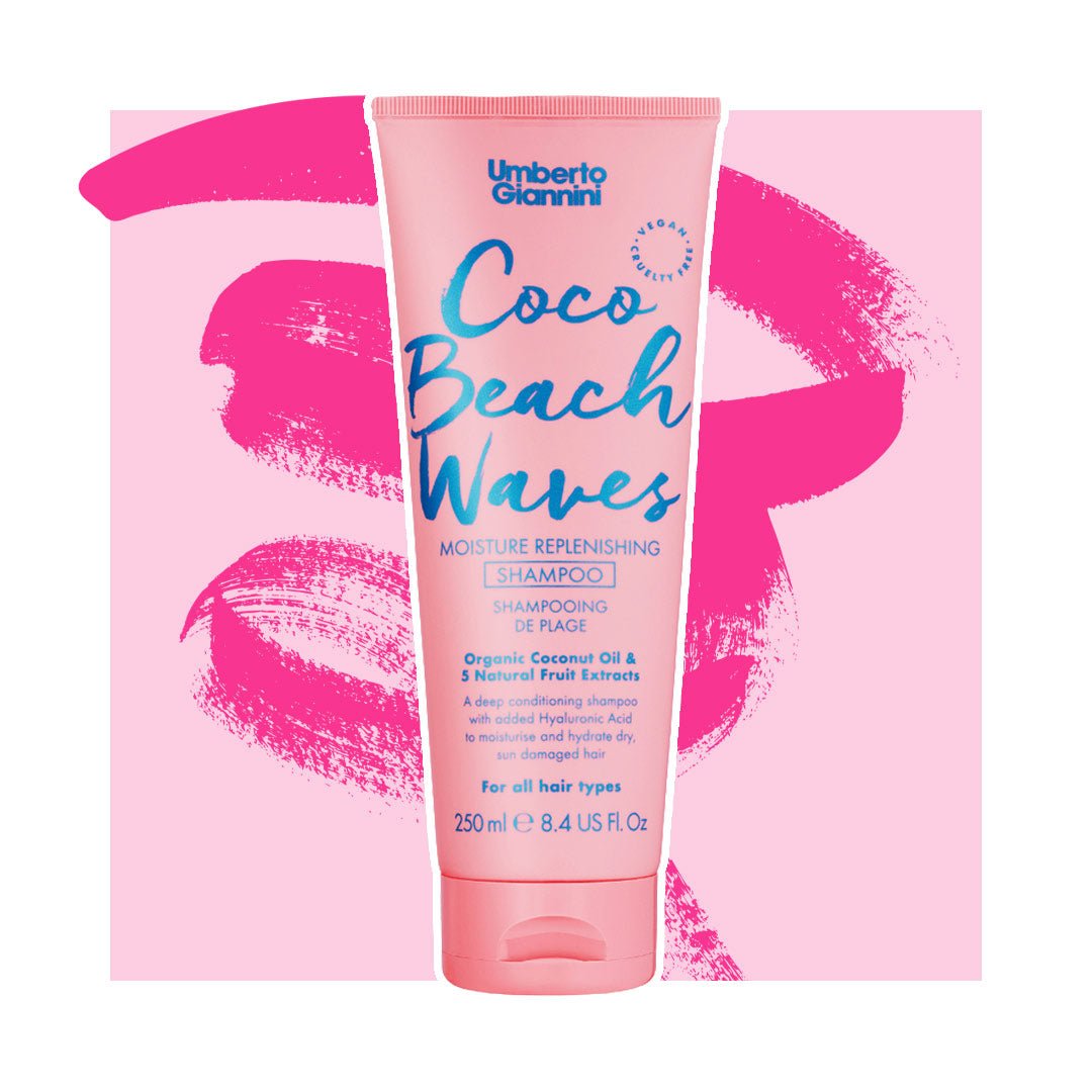 Coco Beach Waves Moisture Replenishing Shampoo Umberto Giannini Coco Beach Waves Moisture Replenishing Shampoo ist ein Shampoo für die Lockenpflege bei lockenkopf.com