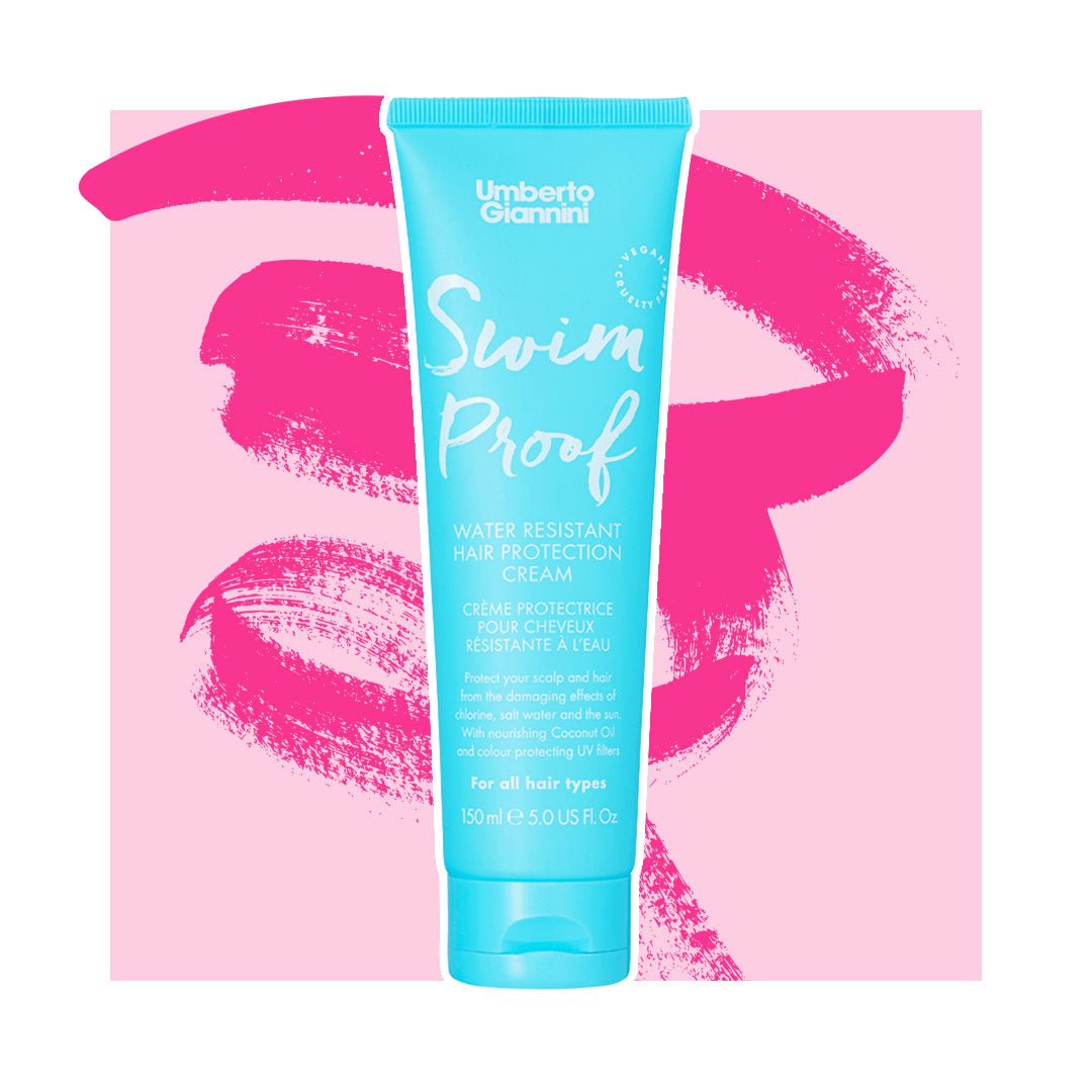 Crema protettiva per capelli a prova di nuoto e resistente all'acqua Umberto Giannini Swim Proof Water Resistant Hair Protection Cream ist ein Leave - In für die Lockenpflege bei lockenkopf.com