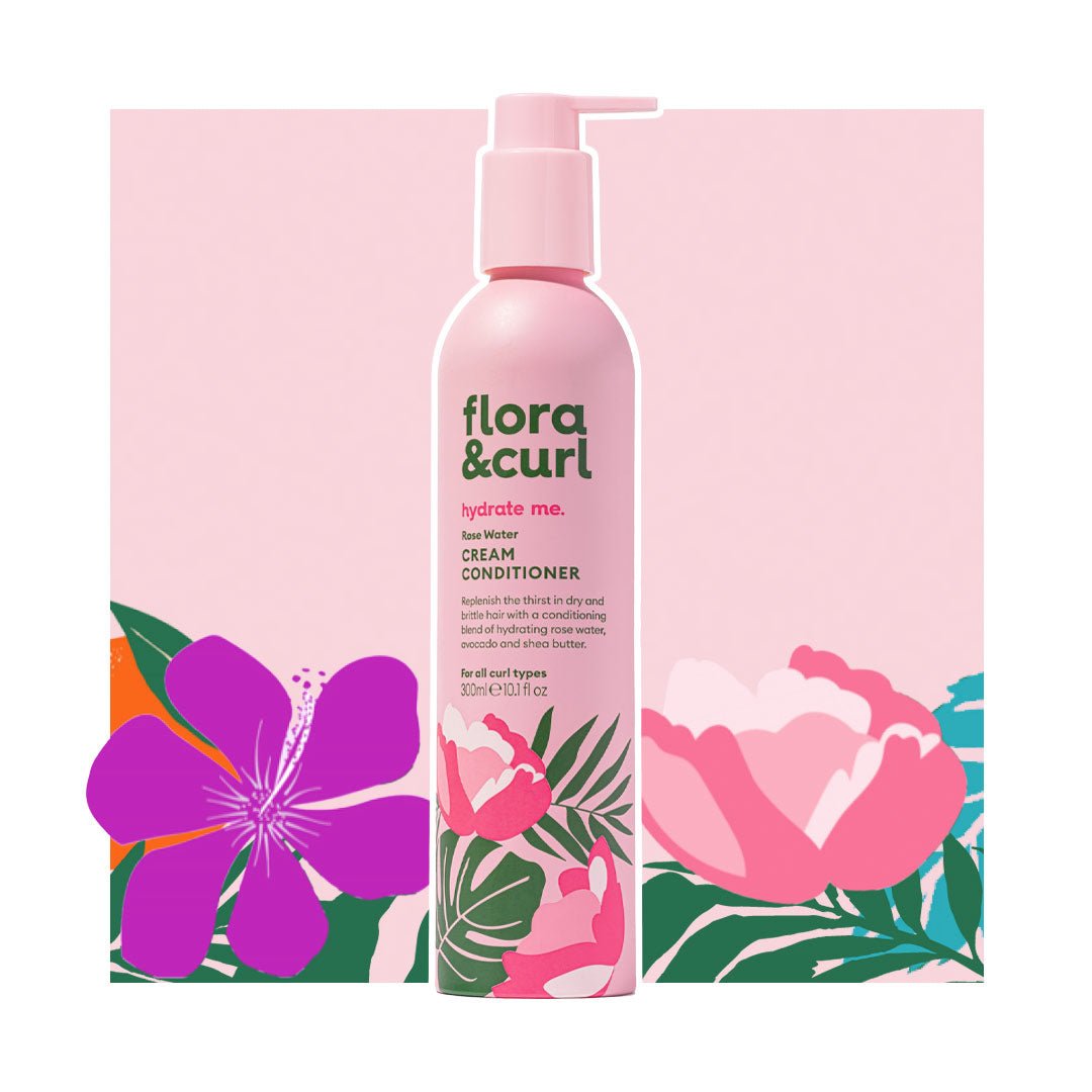 Rose Water Cream Conditioner Flora & Curl Rose Water Cream Conditioner ist ein Conditioner für die Lockenpflege bei lockenkopf.com