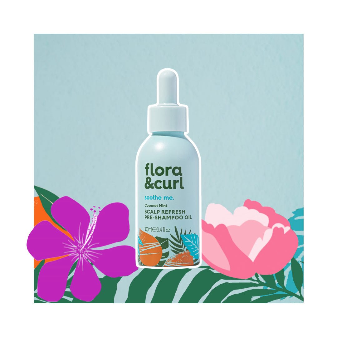 Scalp Refresh Pre-Shampoo Oil Flora & Curl Scalp Refresh Pre - Shampoo Oil ist ein Kopfhaut Pflege für die Lockenpflege bei lockenkopf.com