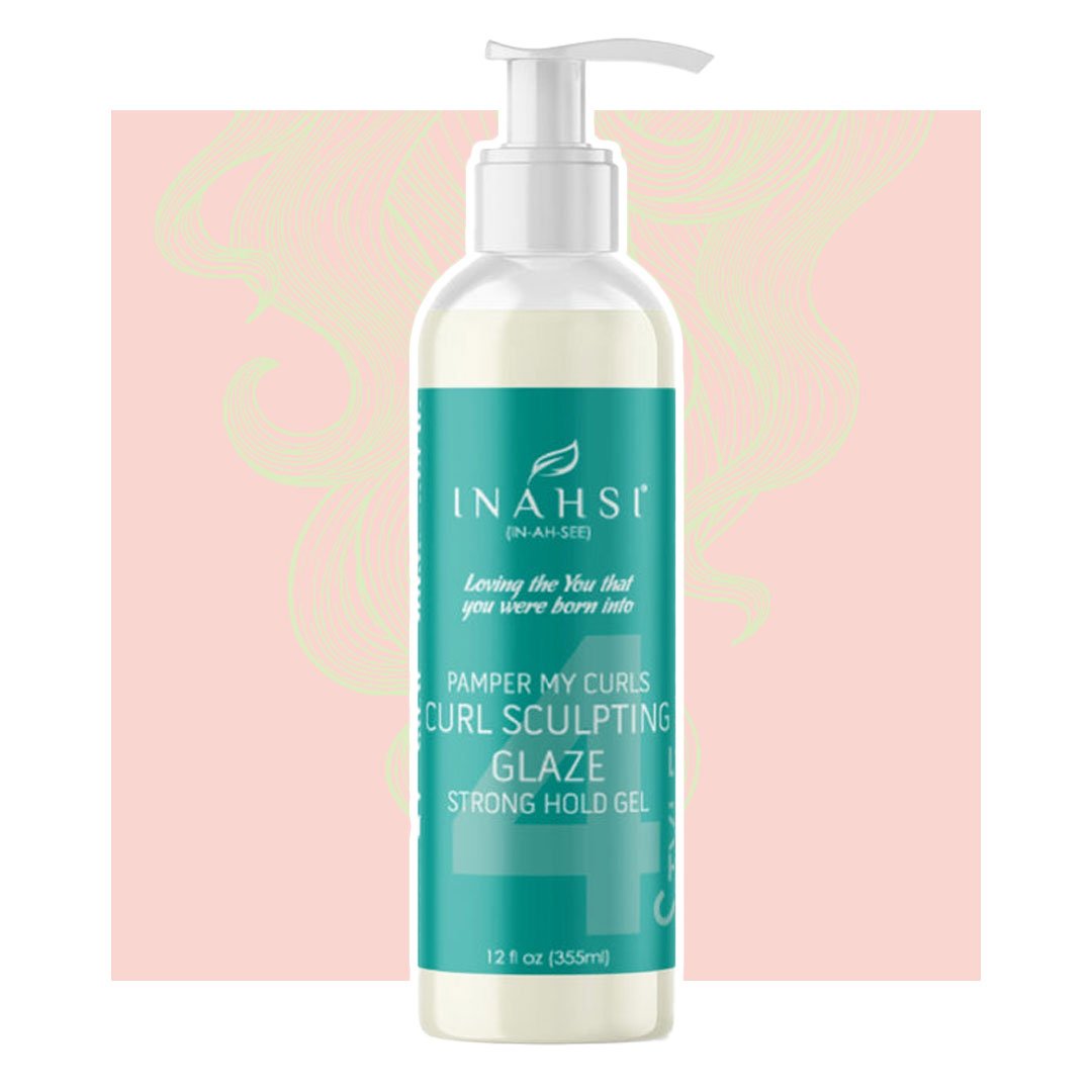 Pamper My Curls Sculpting Glaze Strong Hold Gel INAHSI Pamper My Curls Sculpting Glaze Strong Hold Gel ist ein Styling | Gel | Mousse für die Lockenpflege bei lockenkopf.com