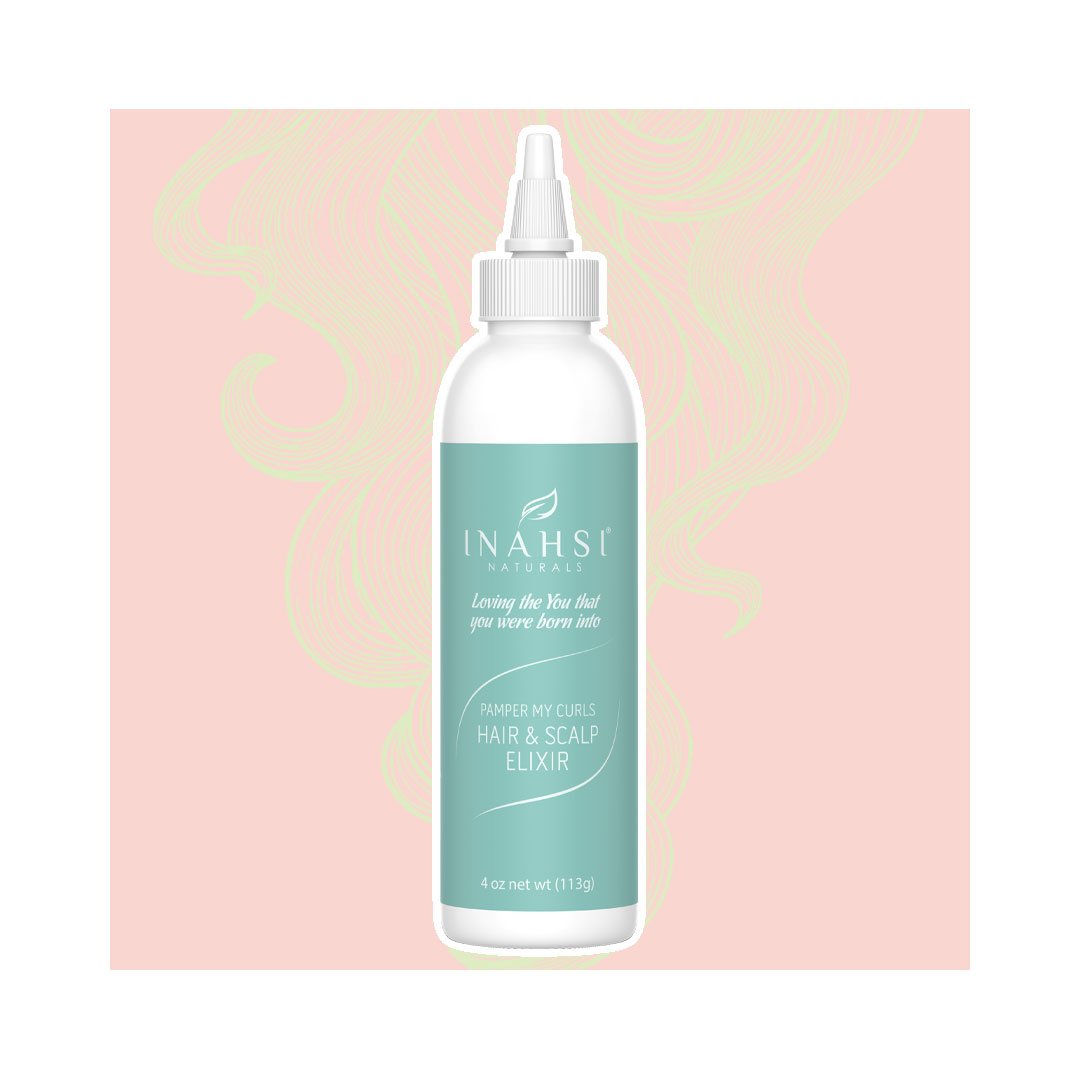 Pamper My Curls Hair & Scalp Elixir INAHSI Pamper My Curls Hair & Scalp Elixir ist ein Kopfhaut Pflege für die Lockenpflege bei lockenkopf.com