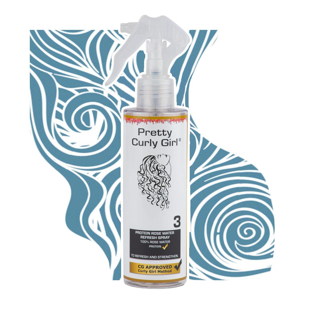 Agua Proteica Refrescante Spray Pretty Curly Girl Protein Water Refresh Spray ist ein Refresh für die Lockenpflege bei lockenkopf.com
