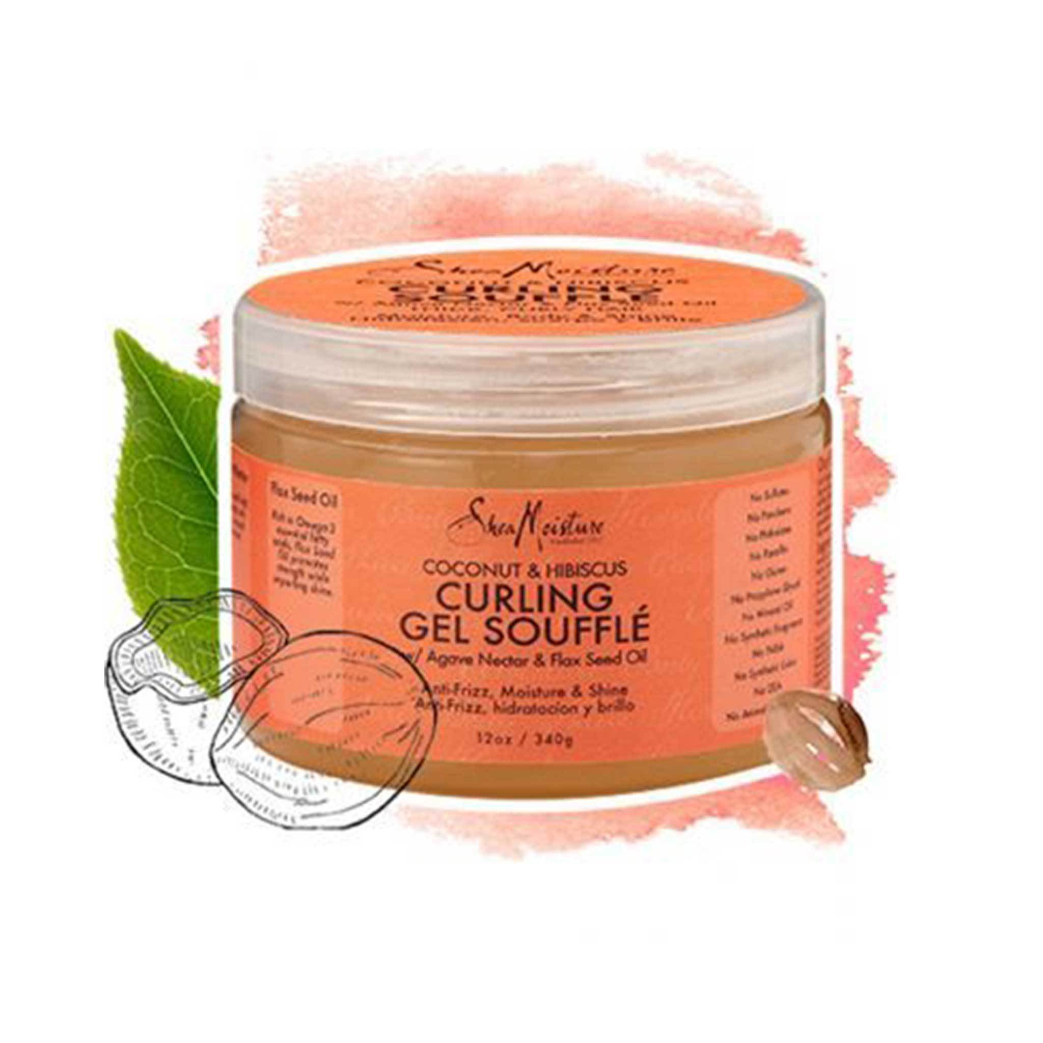 Coconut & Hibiscus Curling Gel Soufflé Shea Moisture Coconut & Hibiscus Curling Gel Soufflé ist ein Styling | Gel | Mousse für die Lockenpflege bei lockenkopf.com