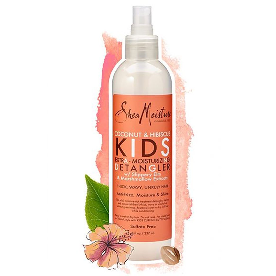 Coconut & Hibiscus Extra-Moisturizing Detangler Shea Moisture Coconut & Hibiscus Extra - Moisturizing Detangler ist ein Refresh für die Lockenpflege bei lockenkopf.com