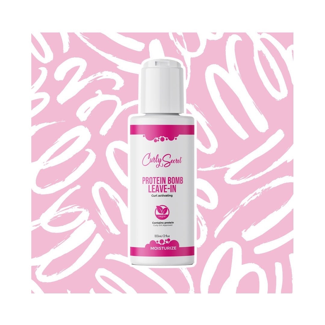 Curly Secret Protein Bomb Leave - in ist ein Leave - In für die Lockenpflege bei lockenkopf.com Curly Secret Protein Bomb Leave - in ist ein Leave - In für die Lockenpflege bei lockenkopf.com