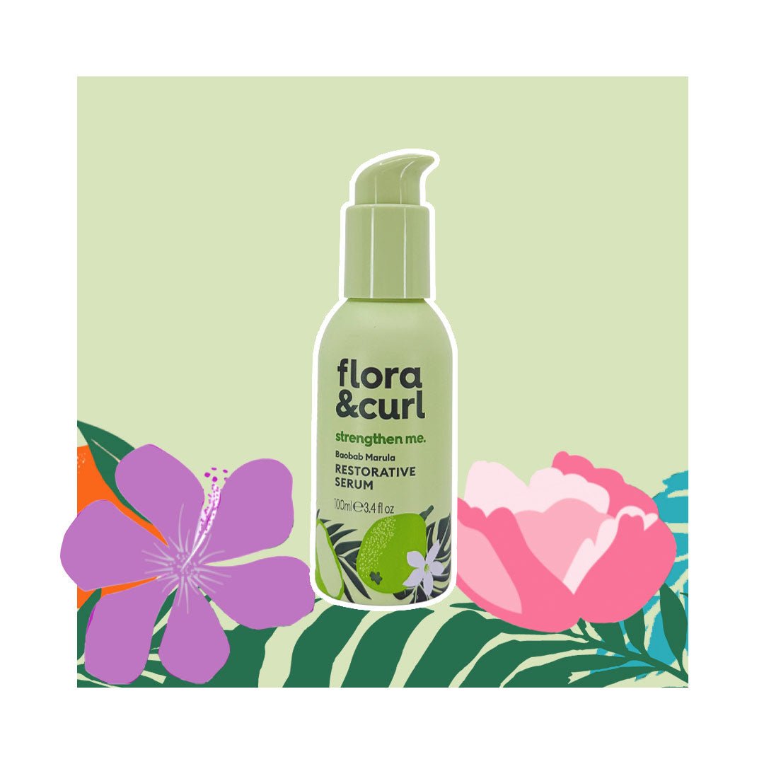 Sérum réparateur au marula de Baobab Flora & Curl Baobab Marula Restorative Serum ist ein Locken Öl für die Lockenpflege bei lockenkopf.com