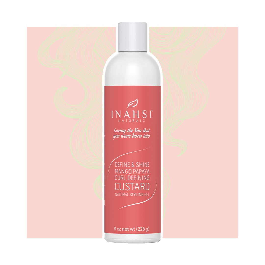 INAHSI Define & Shine Mango Papaya Curl Defining Custard ist ein Styling | Gel | Mousse für die Lockenpflege bei lockenkopf.com INAHSI Define & Shine Mango Papaya Curl Defining Custard ist ein Styling | Gel | Mousse für die Lockenpflege bei lockenkopf.com