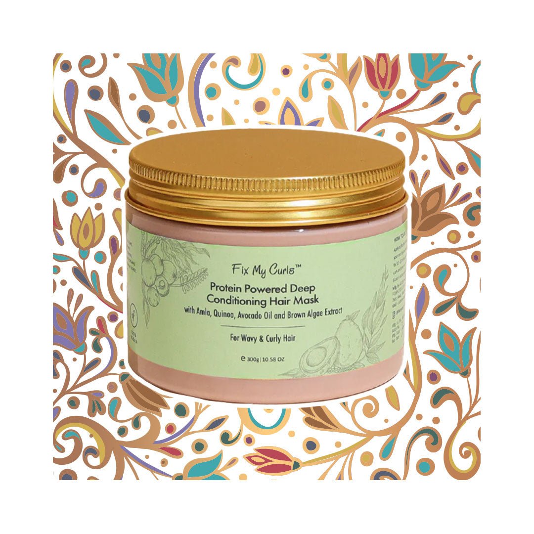 Eiwit voedend conditionerend haarmasker Fix My Curls Protein Powered Conditioning Hair Mask ist ein Maske für die Lockenpflege bei lockenkopf.com