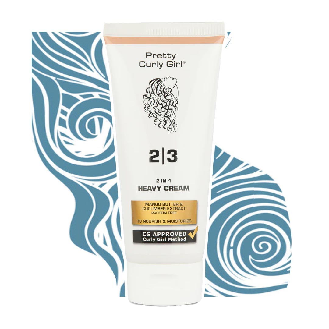 Zware room 2in1 Pretty Curly Girl Heavy Cream 2in1 ist ein Leave - In für die Lockenpflege bei lockenkopf.com
